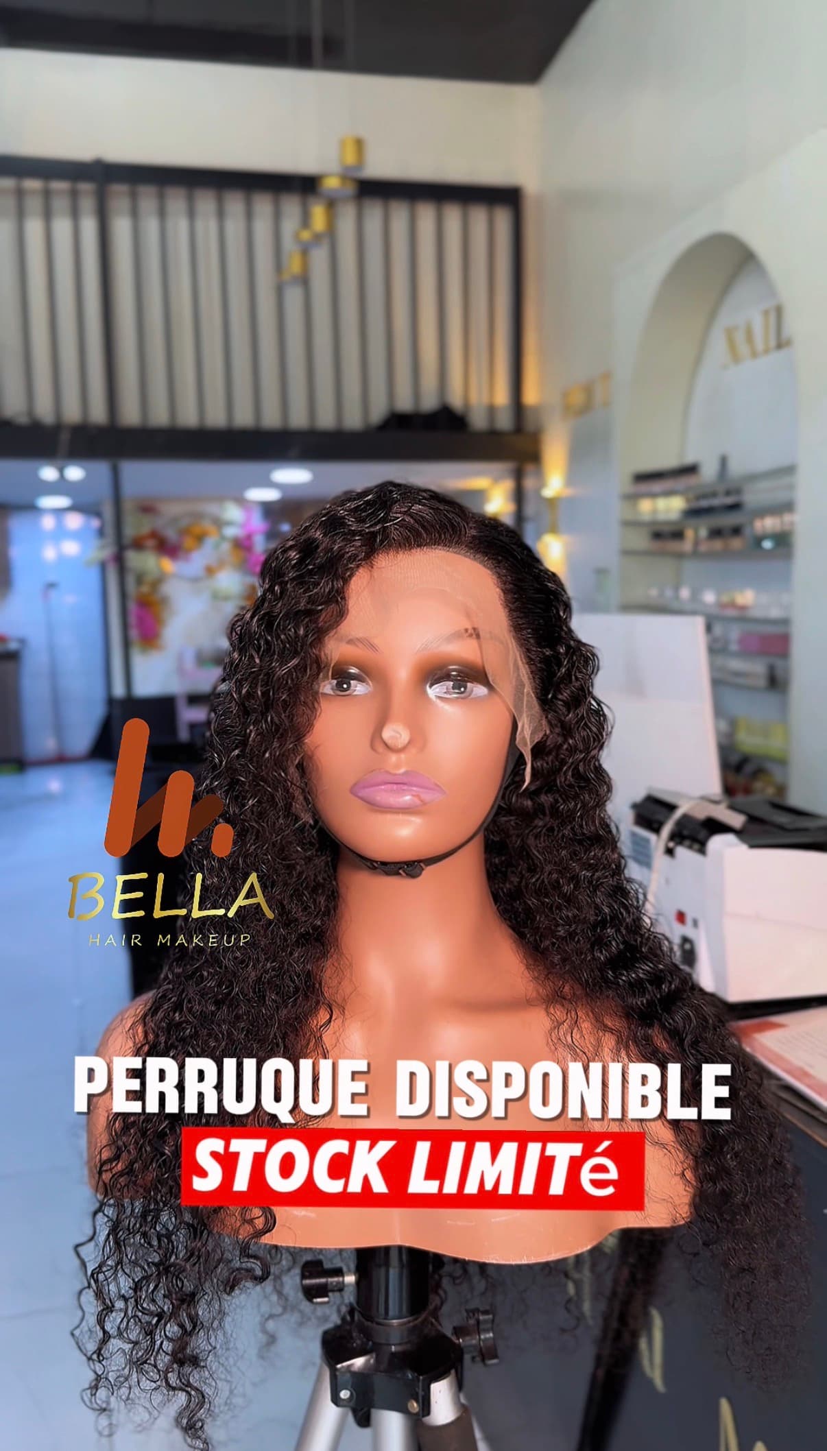 Perruque lace naturelle