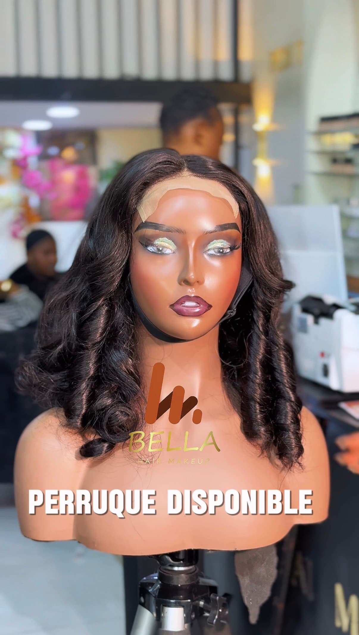 Perruque volume glam