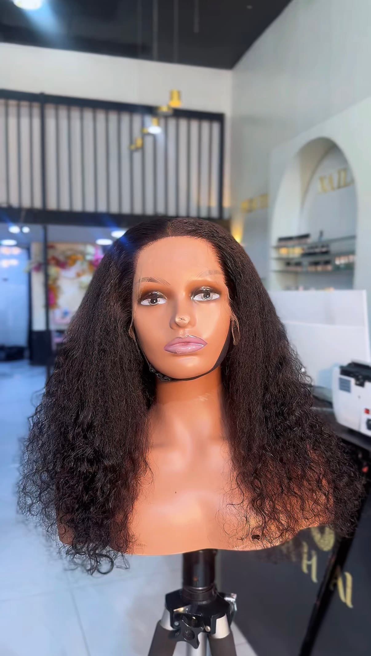 Perruque boucles souples